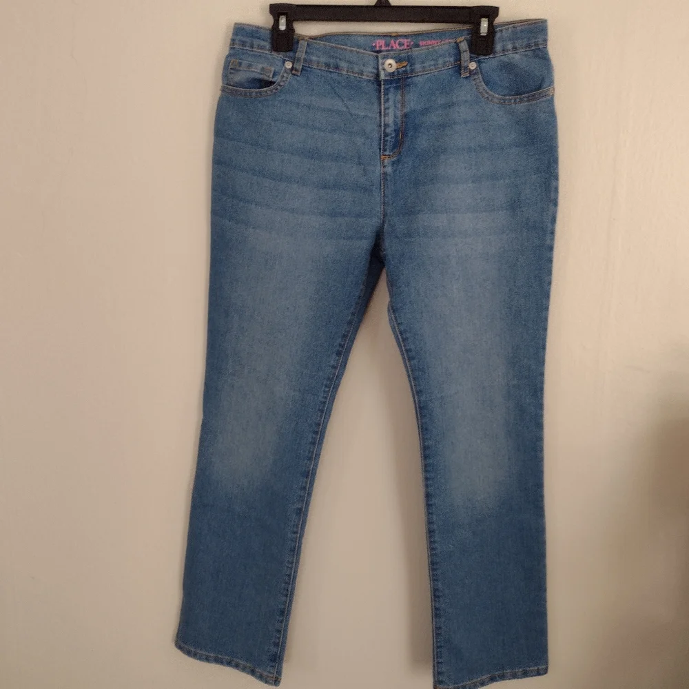 The Children's Place Skinny Jeans In True Indigo Size 16 Plus NWT